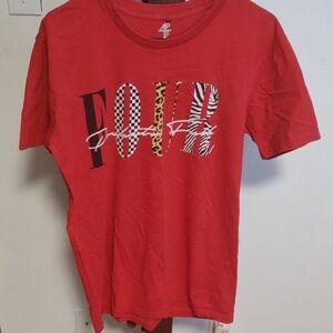 APF Size M- Red Cotton T-Shirt